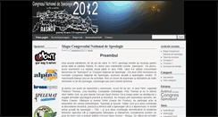 Desktop Screenshot of congres2012.avenul.ro