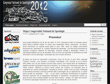 Tablet Screenshot of congres2012.avenul.ro